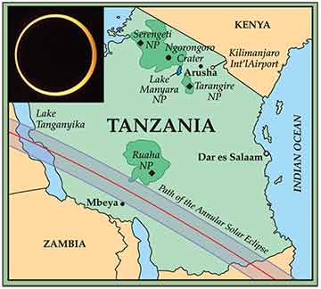 Tanzania Map