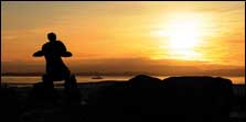 Bffin Island sunset